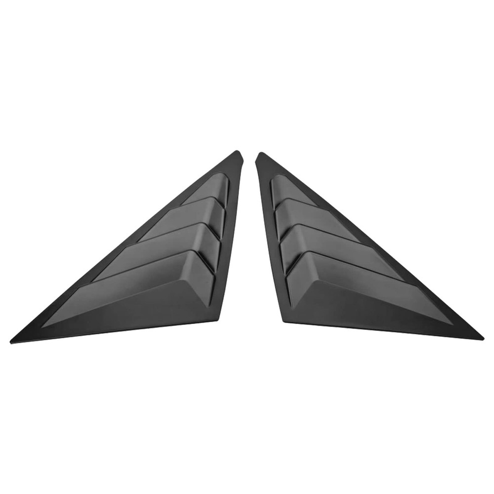 侧窗百叶窗适用于 2022 - 2024 Civic掀背式哑光黑色 ABS 2 件