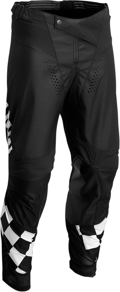 Thor 2901-9516 22 Differ Cheq Pants 28 Black/White