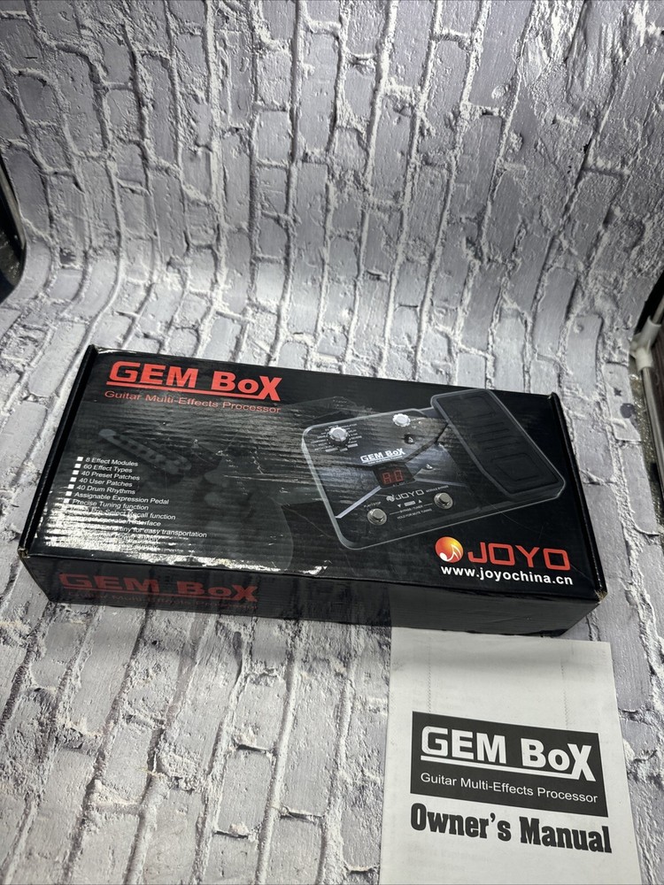 JOYO GEM Box 1 Guitar Multi-Effects Pedal