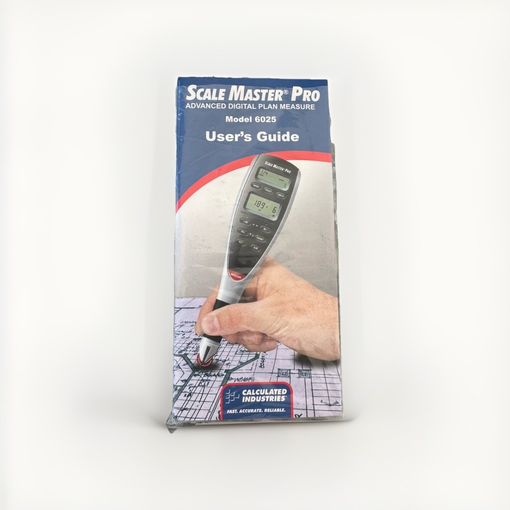Scale Master Pro Digital Rolling Plan Measure Model 6025
