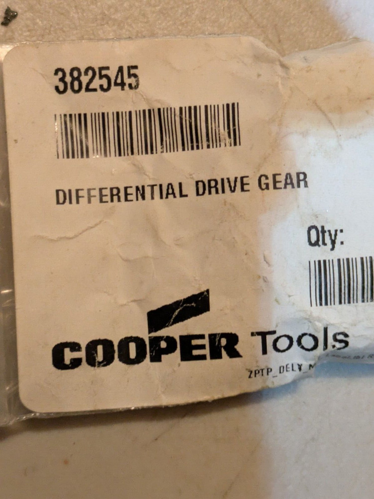 Cleco 382545 Differential Drive Gear