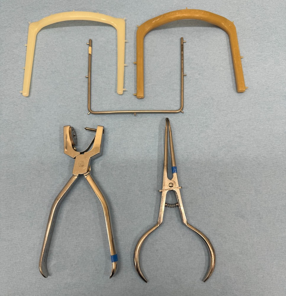 Rubber Dam Accessories - Frames, Punch, and Forceps
