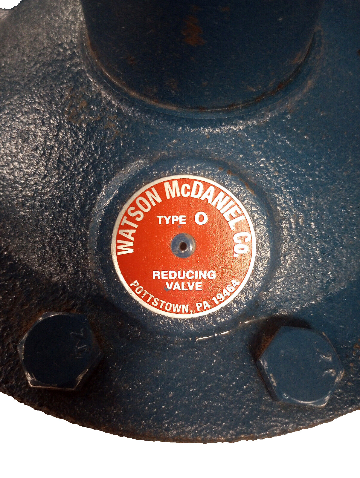 Watson Mcdaniel 1" Type O Steam Pressure Regulator / 1-10 PSI Reduced Pressure
