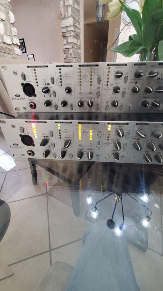 lot 2 Focusrite Voice Master Pro Mic Preamp Compressor Audio Interface