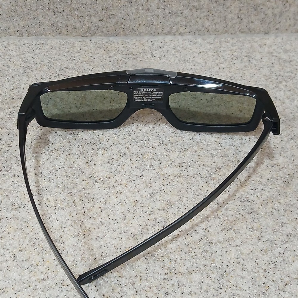 Sony TDG-BT400A Active 3D Glasses Black *Missing Nose Support*