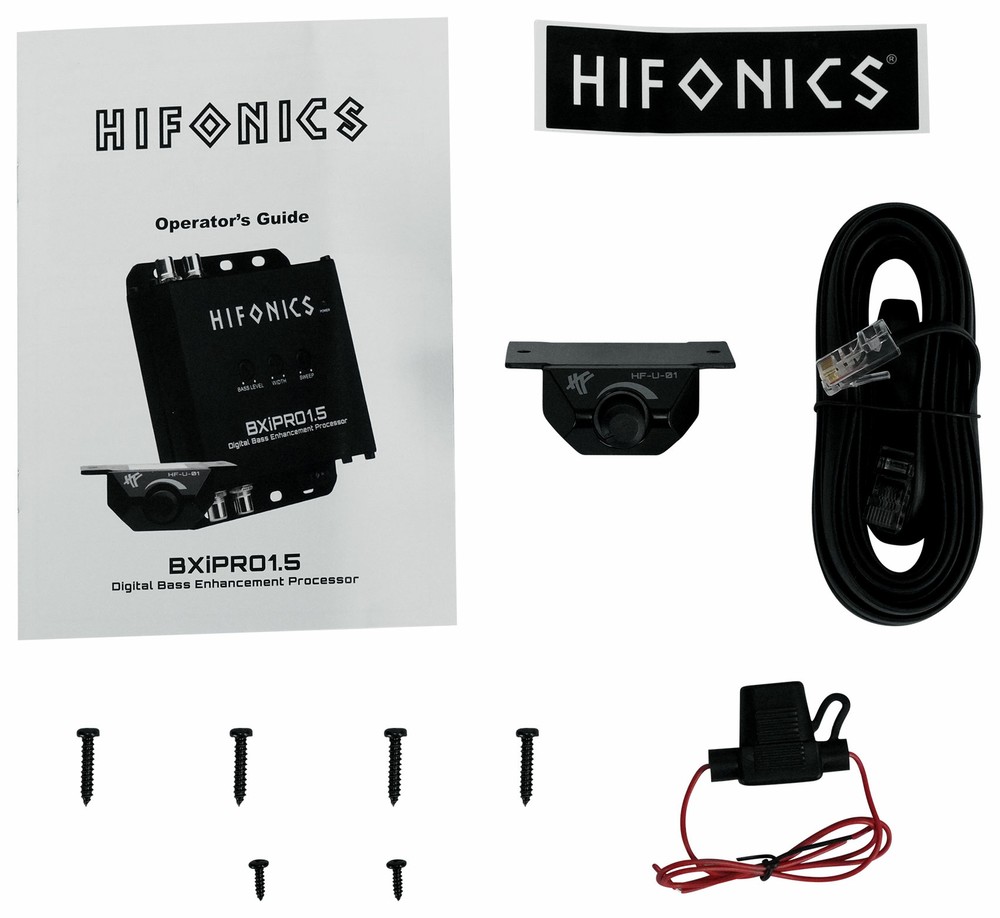 Hifonics BXIPRO1.5 Digital Bass Enhancement Processor
