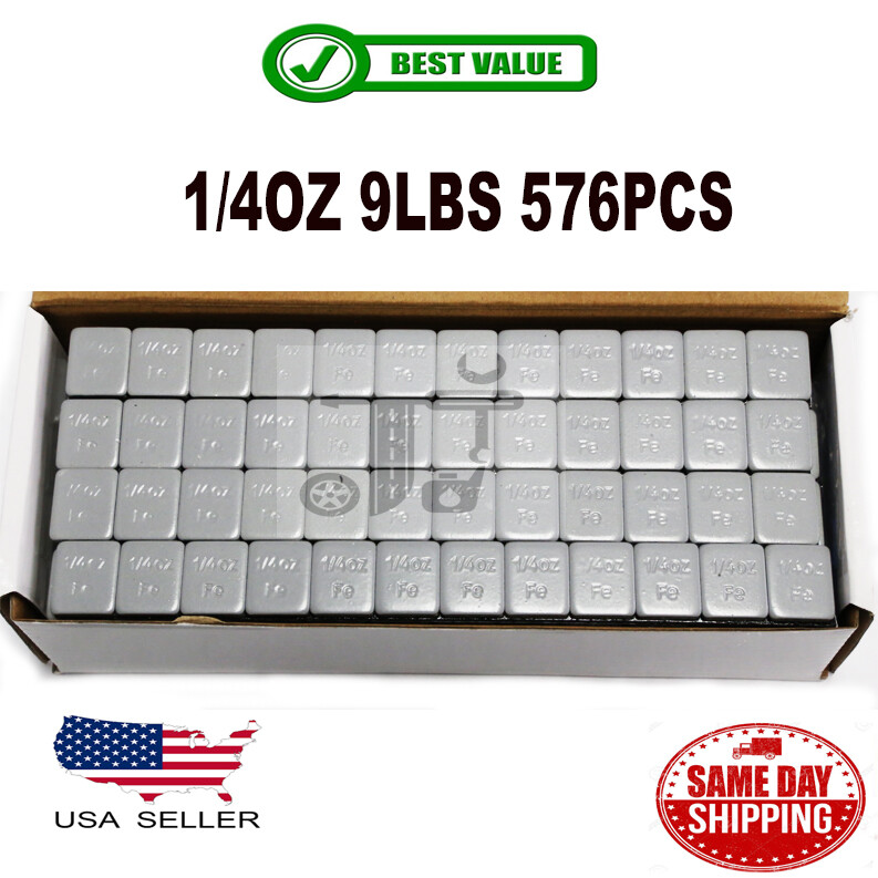 6BOX 1/4 OZ GRAY AND BLACK WHEEL WEIGHTS STICK-ON ADHESIVE TAPE 54 LBS LEAD-FREE