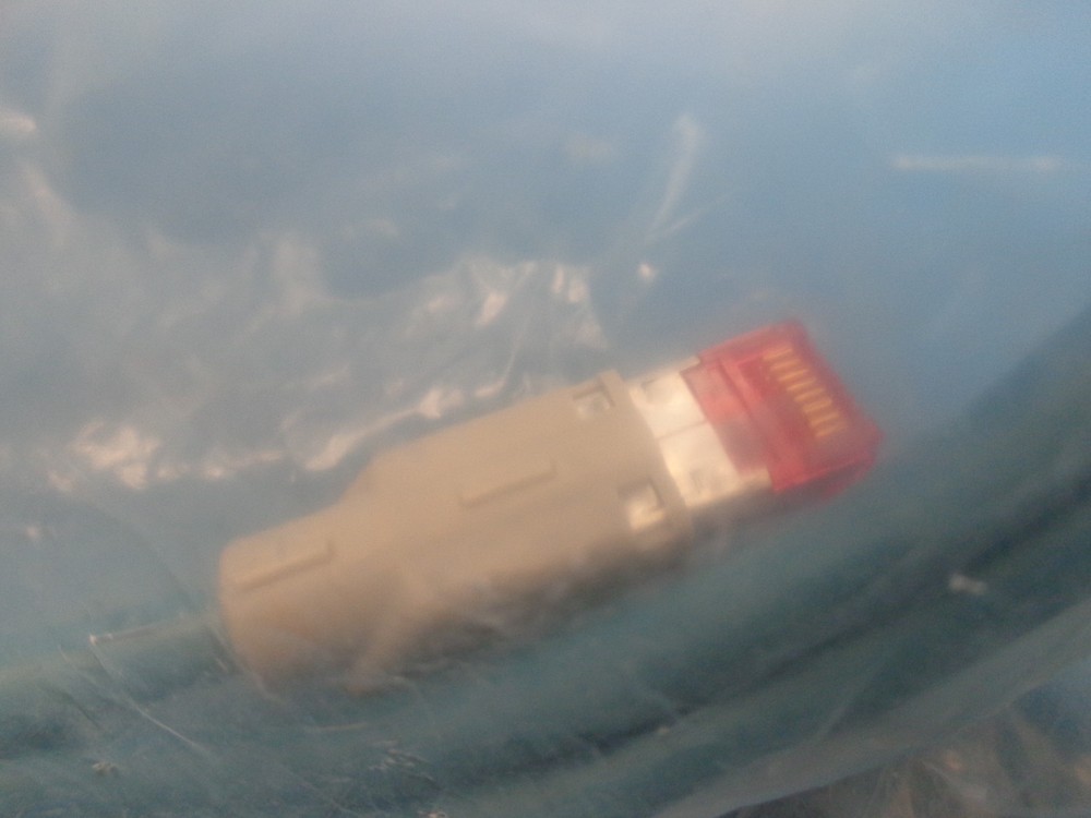 (1) Phoenix Contact 1406085 Assembled Ethernet cable CAT5e shielded 2-pair NEW