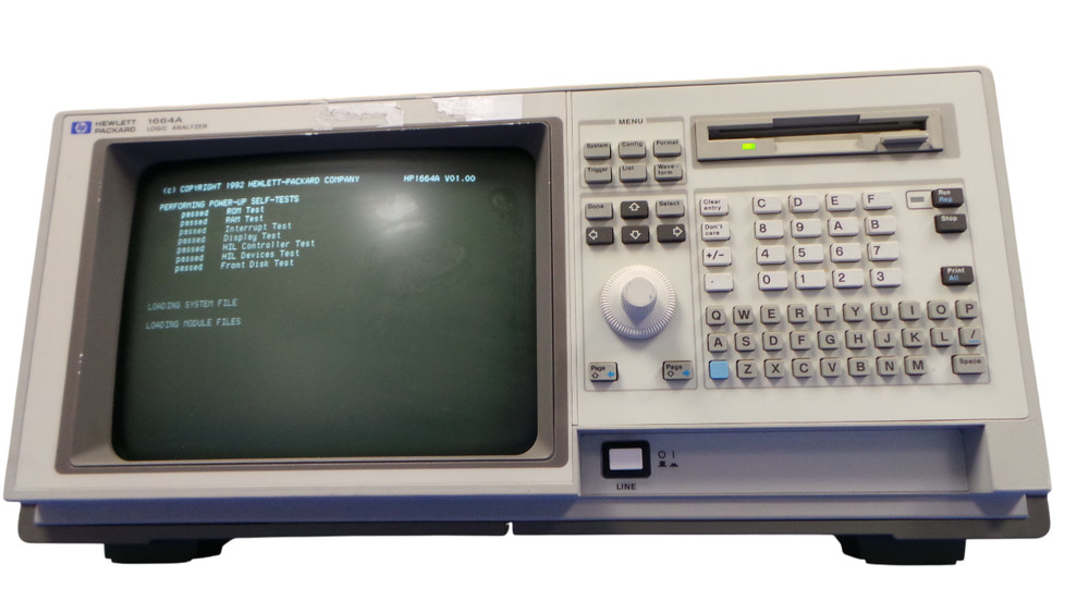 HP HEWLETT PACKARD 1664A LOGIC ANALYZER - Free Shipping