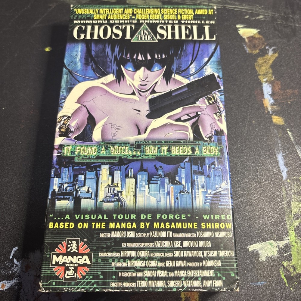 Ghost in the Shell (VHS) - Tested And Works