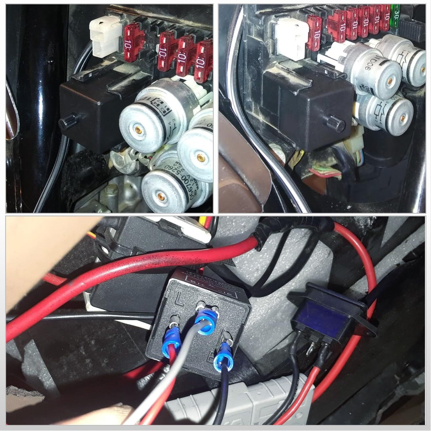 Nilight 4PCS Flasher Relay Adjustable 3 Pin CF13 JL-02 Electronic Blinker Relay