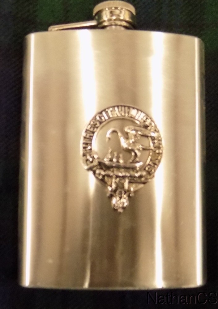 Stewart Scottish Clan 8oz Flask