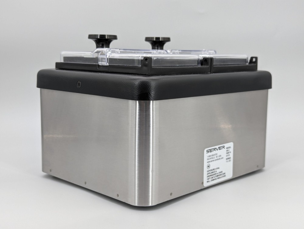 Server Products 5" Countertop MB-2 Mini Cold Station 2 Compartment Condiments