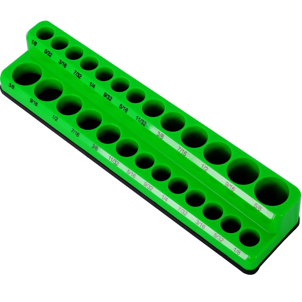 Magnetic Socket Organizer Set 68pcs Socket Holder Set Includes 1/4", 3/8", 1/2"