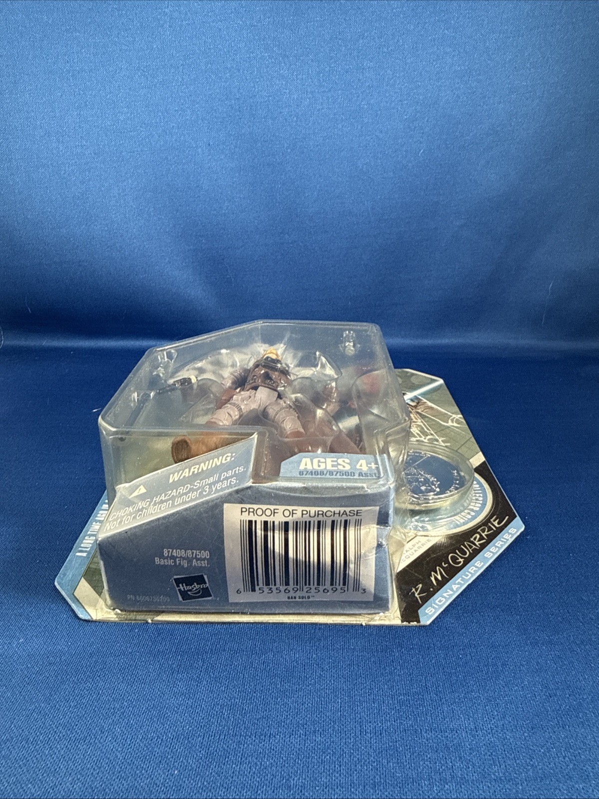 Hasbro 2007 Star Wars McQuarrie Concept Han Solo 30Th Anniversary Coin Figure 47