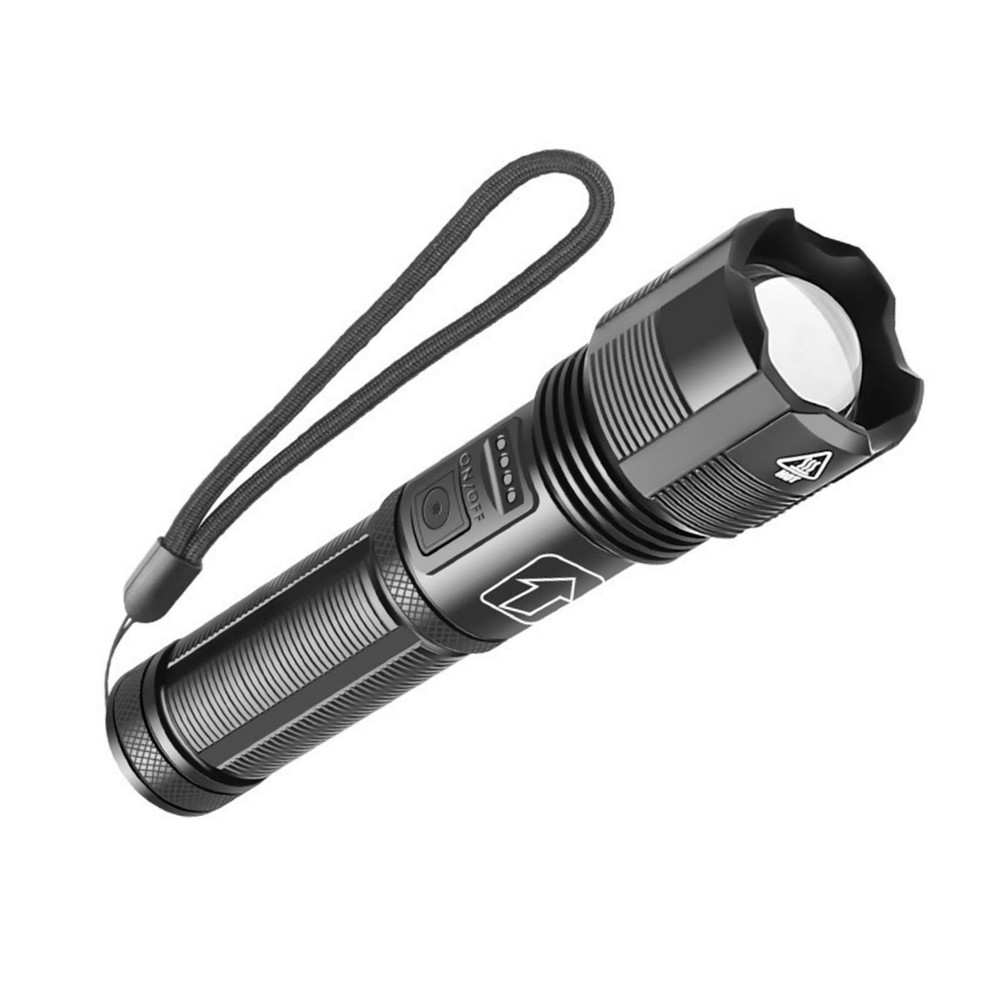 Super Bright LED Flashlight Tactical Rechargeable Work Lights Waterproof