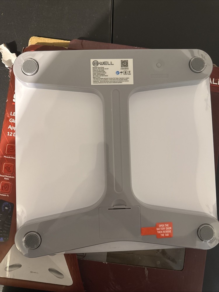 BWell Bluetooth Smart Scale BW_HW_SS-100-WT