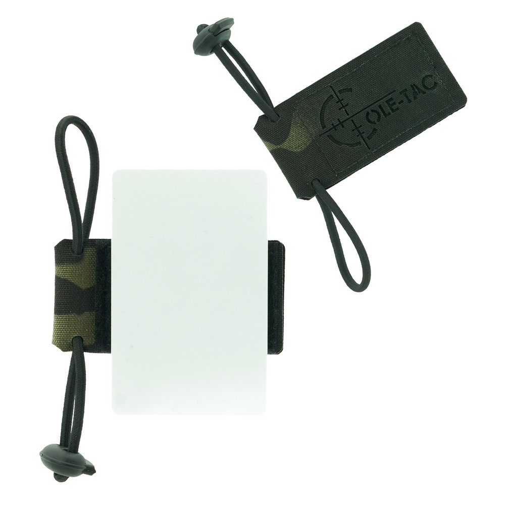 Cole-TAC Cheat Sheet V2 DOPE Card Universal Fit Black Multicam   CH2005