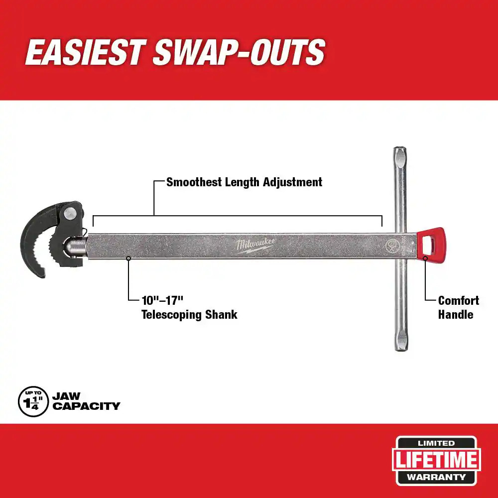 1.25 In. Basin Wrench