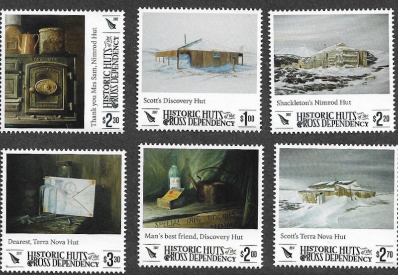 ROSS DEPENDENCY HISTORIC HUTS  MNH ANTARCTICA
