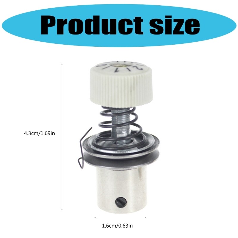 4Pcs Metal Thread Tension Regulator Industrial Sewing Machine Thread Clamp