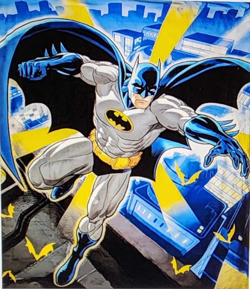Batman Reversible Twin Bedspread