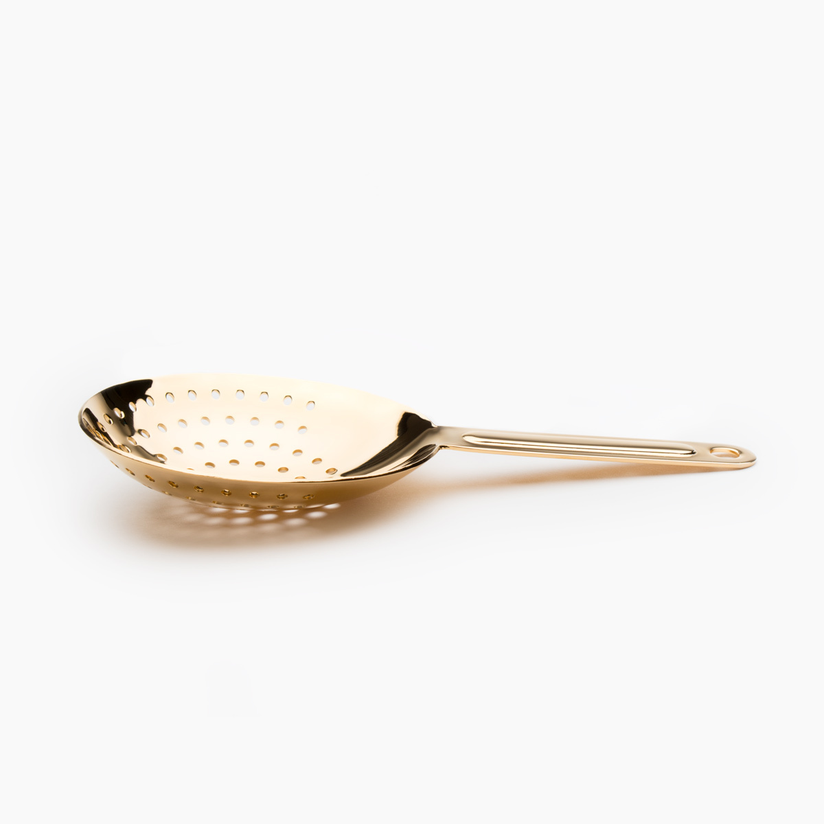 Gold Cocktail Julep Strainer - Yukiwa / Stainless Steel / Made in Japan