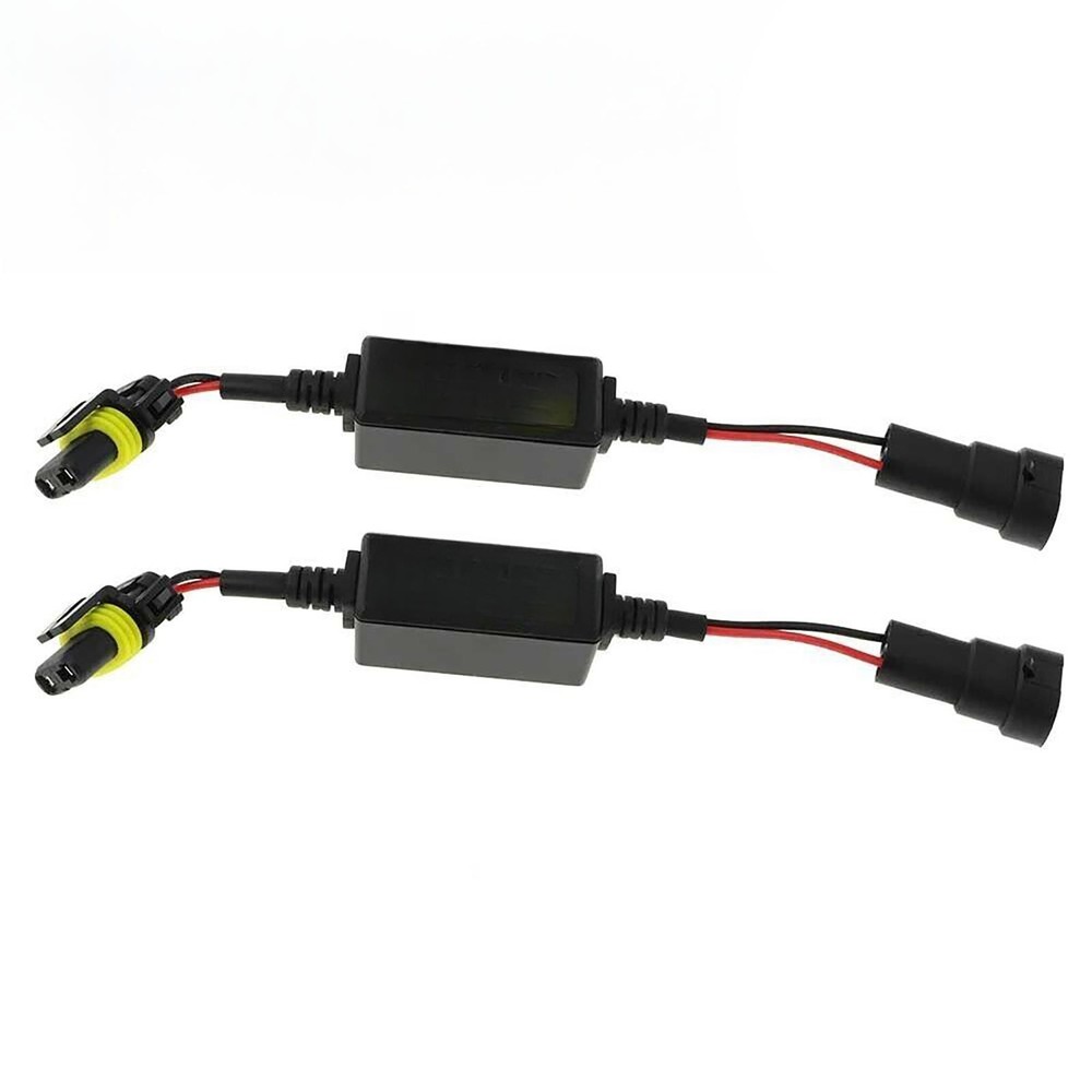 2X 9005/9006 LED Headlight Canbus Error Anti Flicker Resistor Canceller Decoder