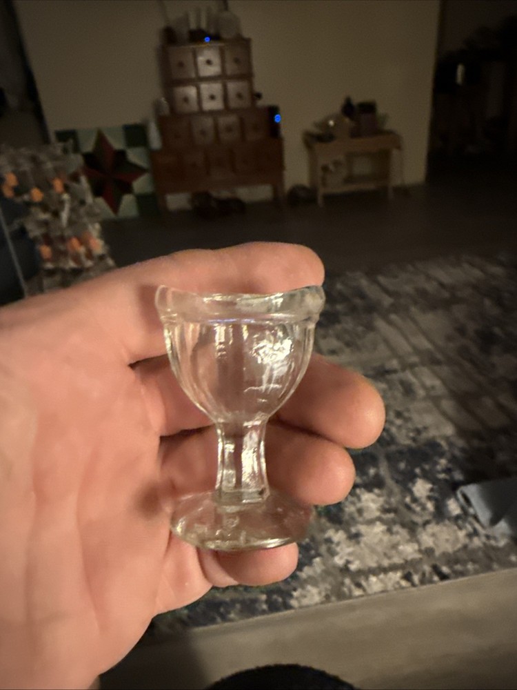 Vintage Eye Wash Cup Glass