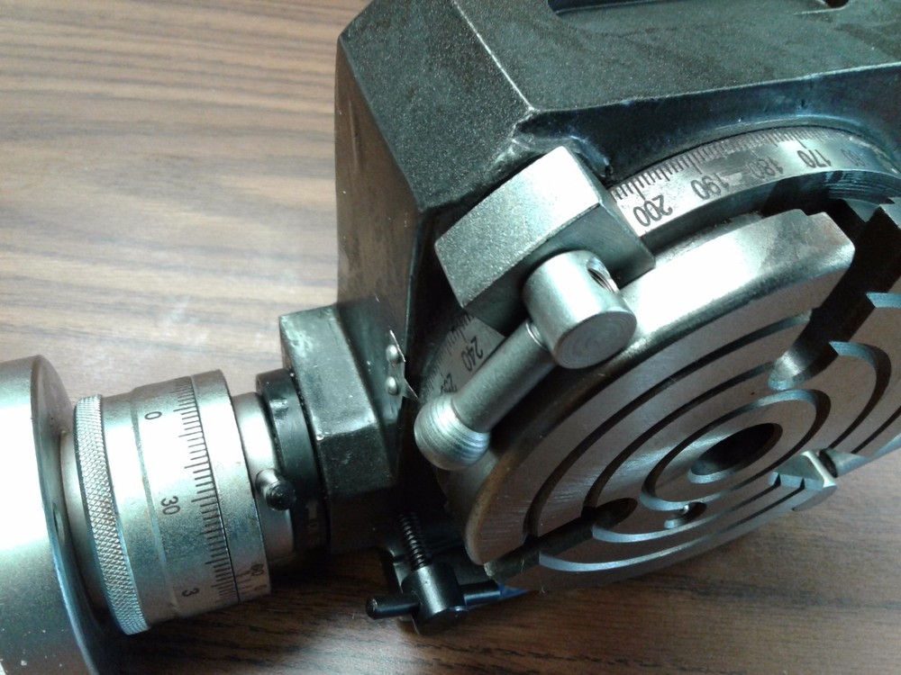4" HORIZONTAL & VERTICAL PRECISION ROTARY TABLE, Part#TSL100- NEW