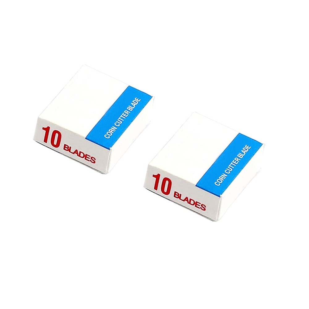 20 Pcs Replacement Blade for Corn Cutter Razor Double-Edged Salon Tools