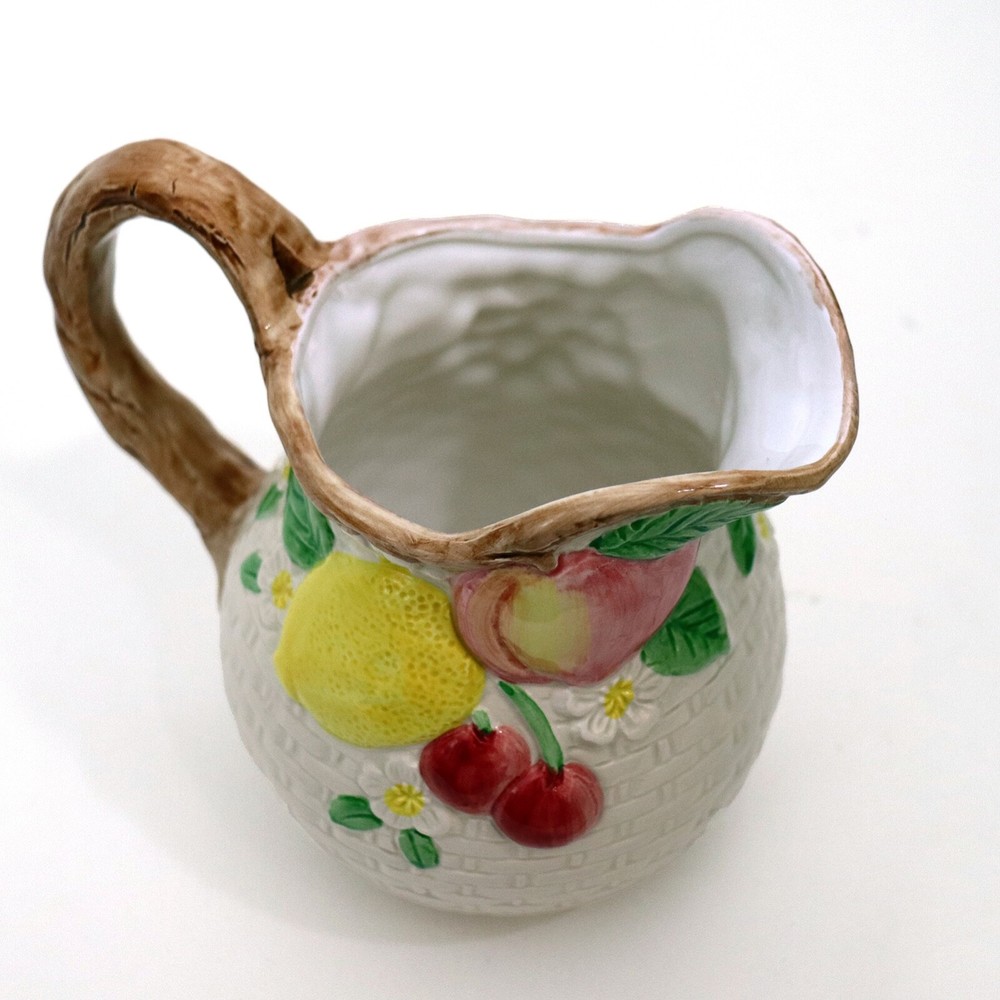 Vintage 1990 Fitz & Floyd Fruit Fair Small Pitcher