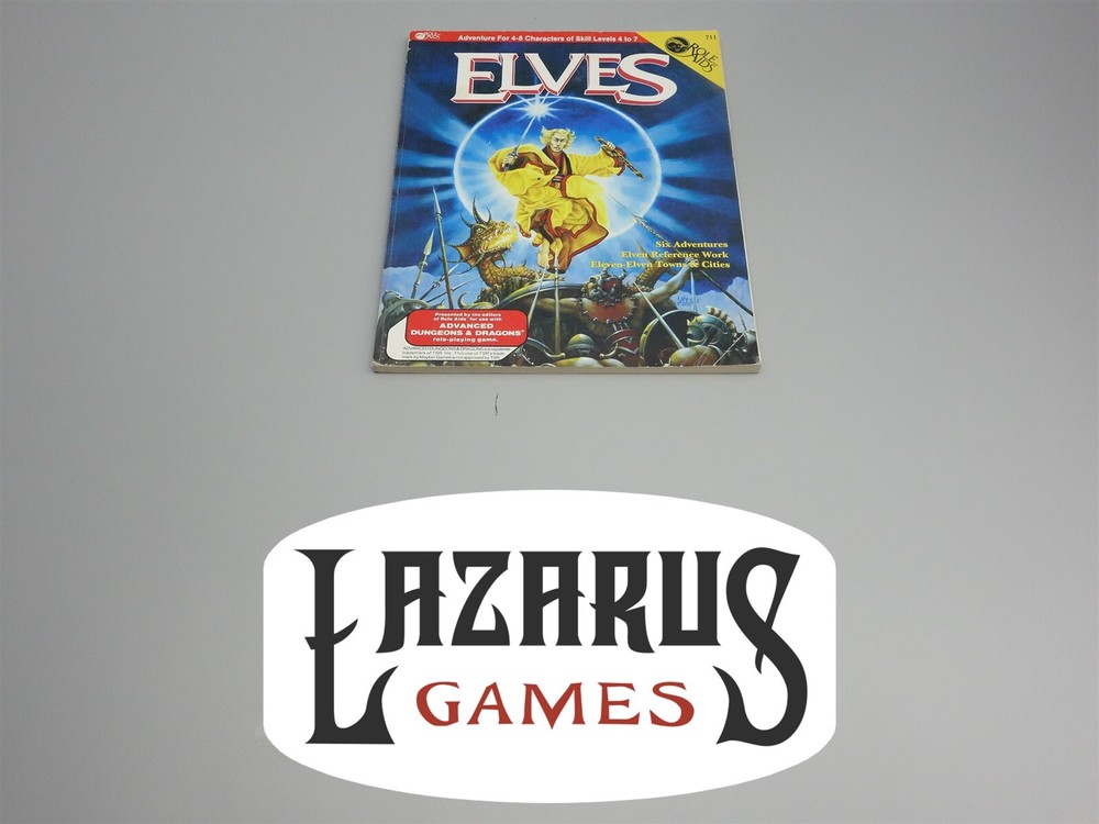 Advanced Dungeons & Dragons, D&D: RoleAids Sourcebook Elves