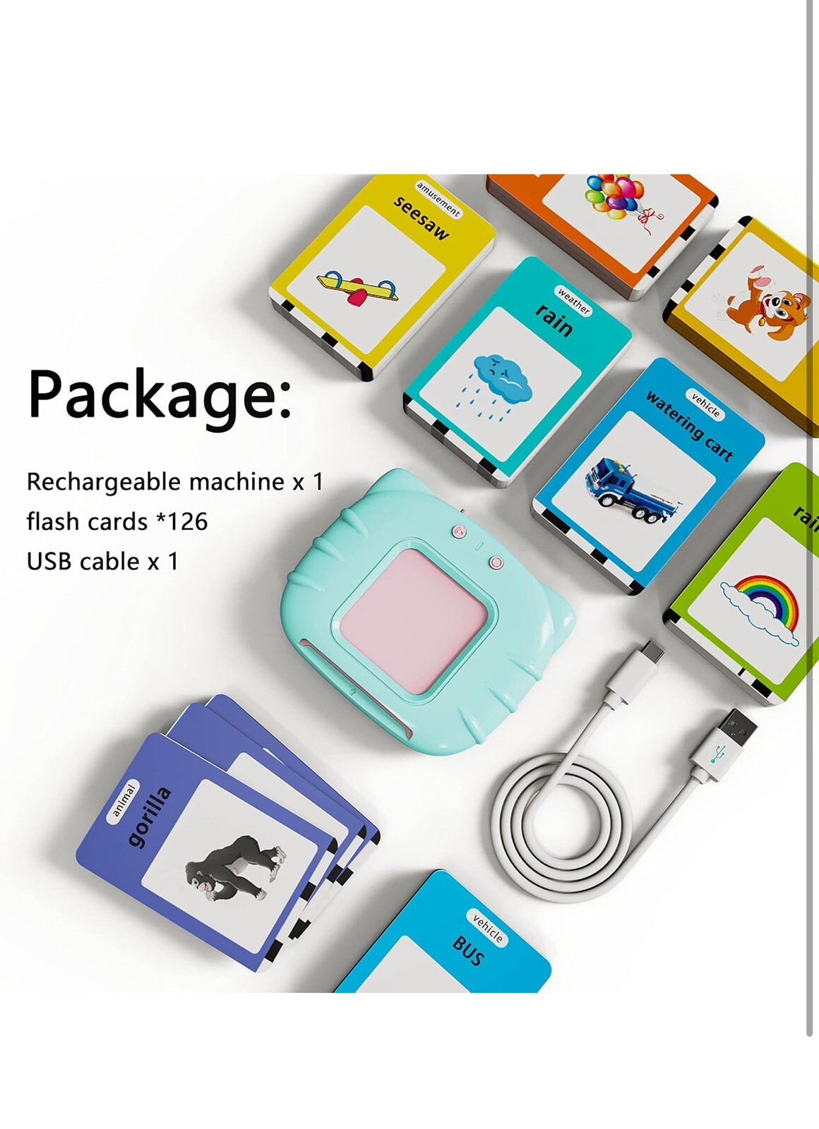 Audible Educational Toy with Music for Toddlers Age 1 2 3 4 5, 252 Sight Words F