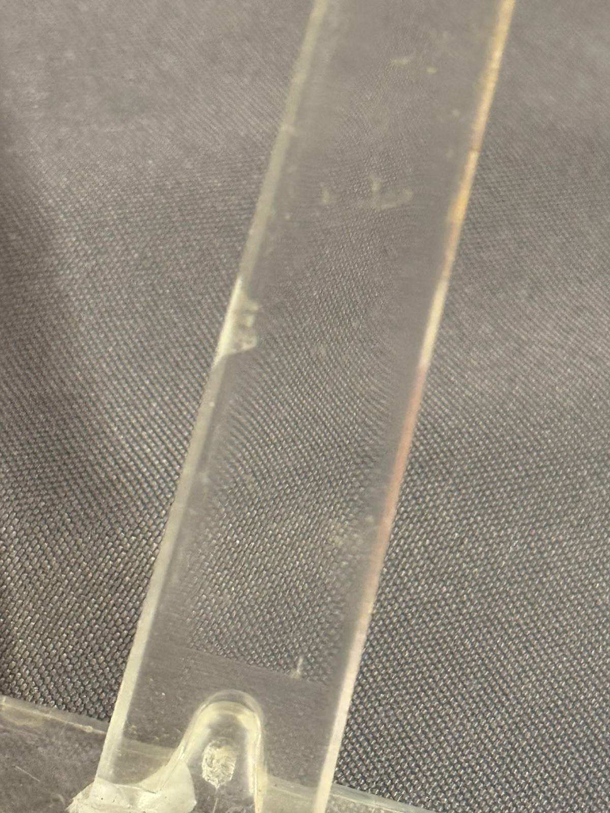 Lot of 5 Clear Acrylic Lucite Easel Plate Platter and Painting Display Stand