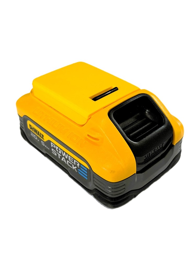 DeWalt 20v Battery Locking Dust Cover – Protective Terminal Cap - 3D Printed