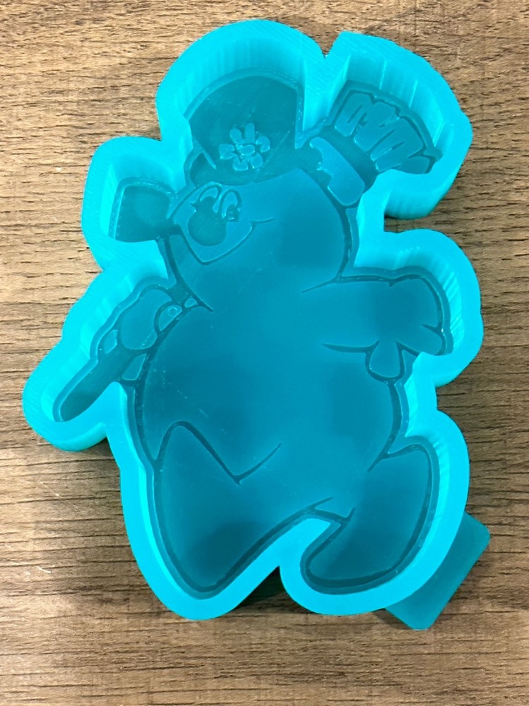 Charming Snowman Freshie Silicone Mold - Create Winter Magic