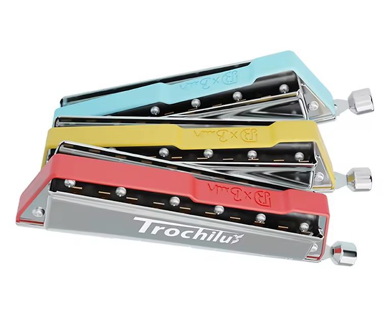 JDR Trochilus 10 Hole Slide Chromatic/Diatonic Harmonica