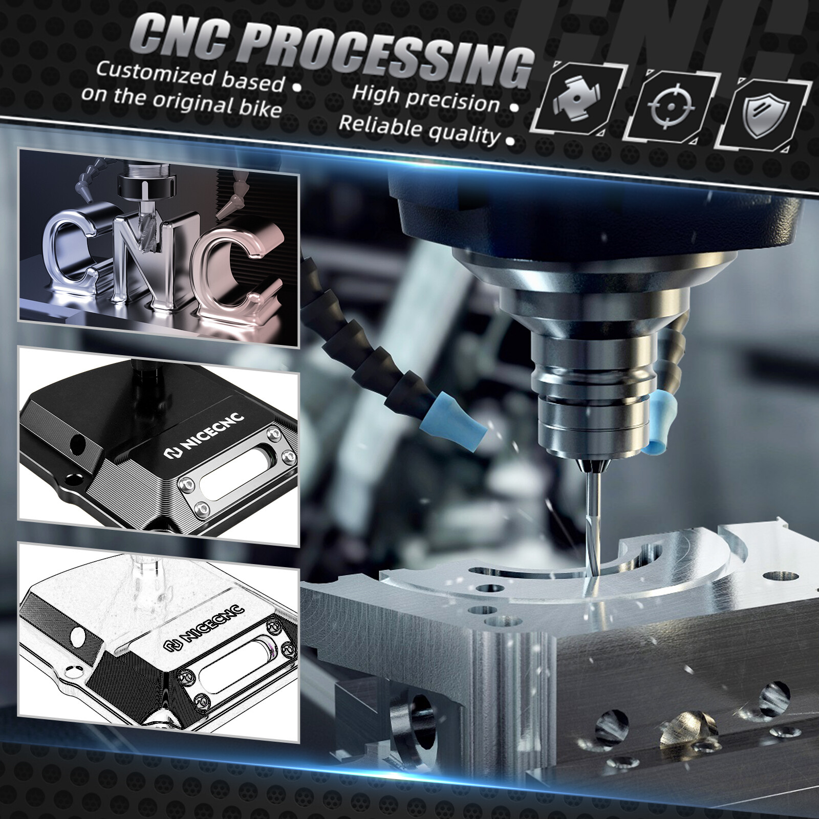 CNC M8 Gearbox Transmission Top Cover For Harley Street Glide FLHX /FLHXS 17-22