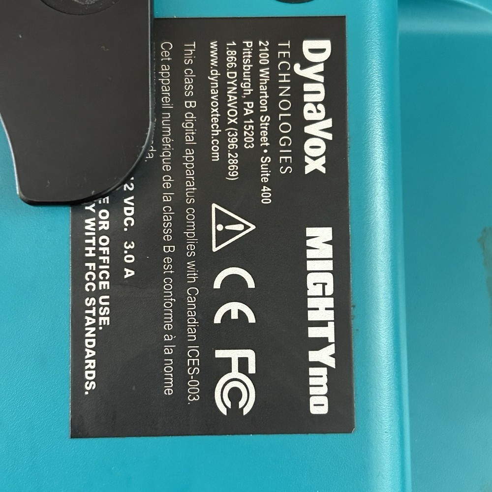 DynaVox Technologies MiniMo Augmented Communicator i-70 Parts Not Fully Tested