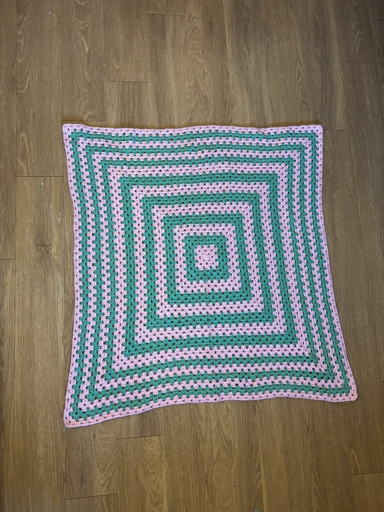 crochet blanket handmade new
