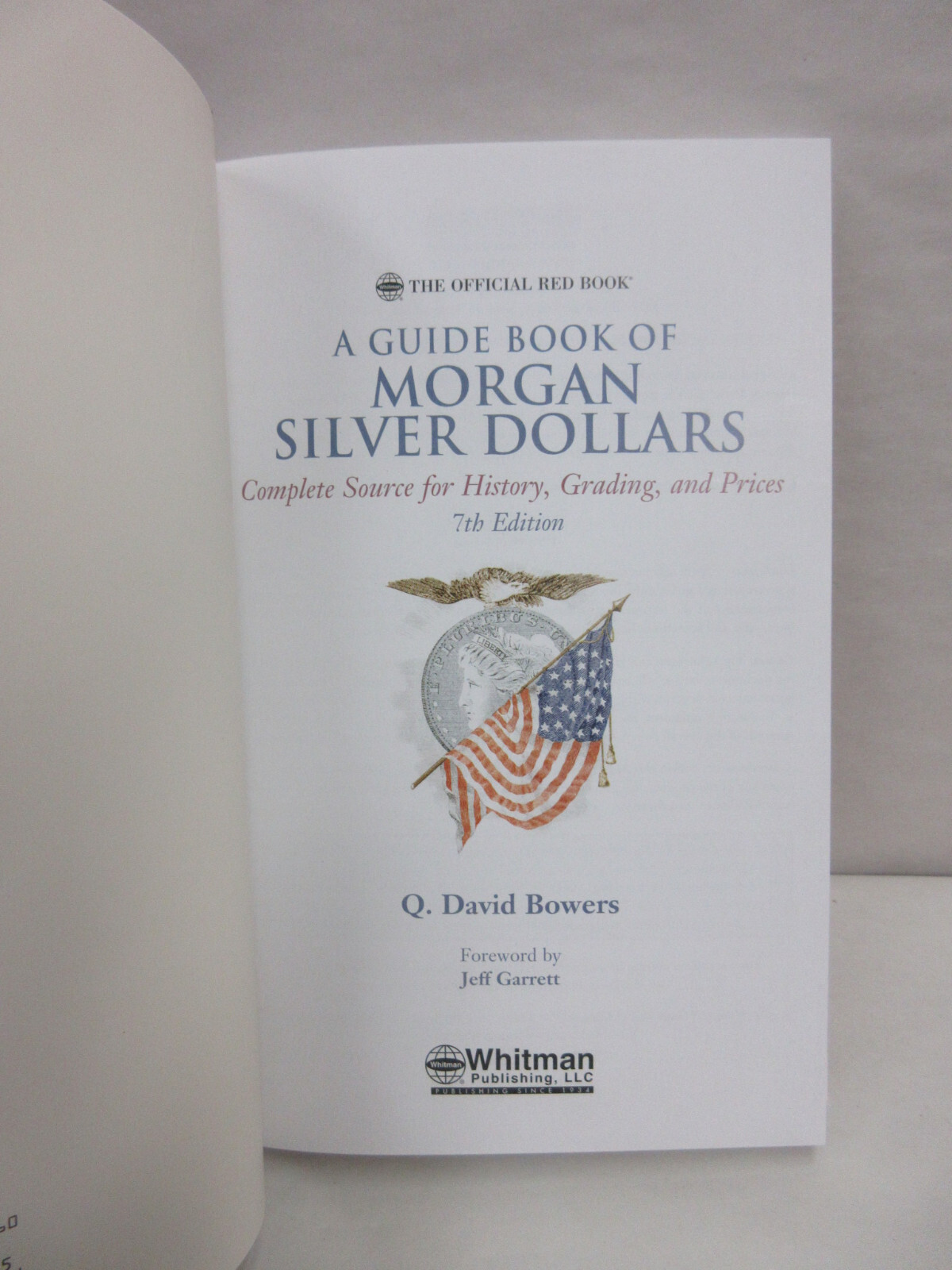 A Guide Book of Morgan Silver Dollars 7th Edition Red Book Series Q David Bowers