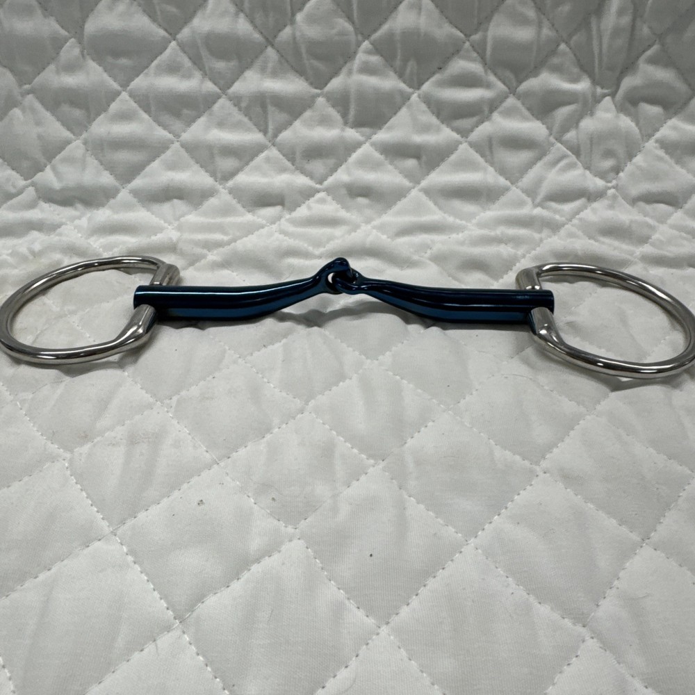 Fager Fixed Ring Snaffle Titanium Bit - 5.75"