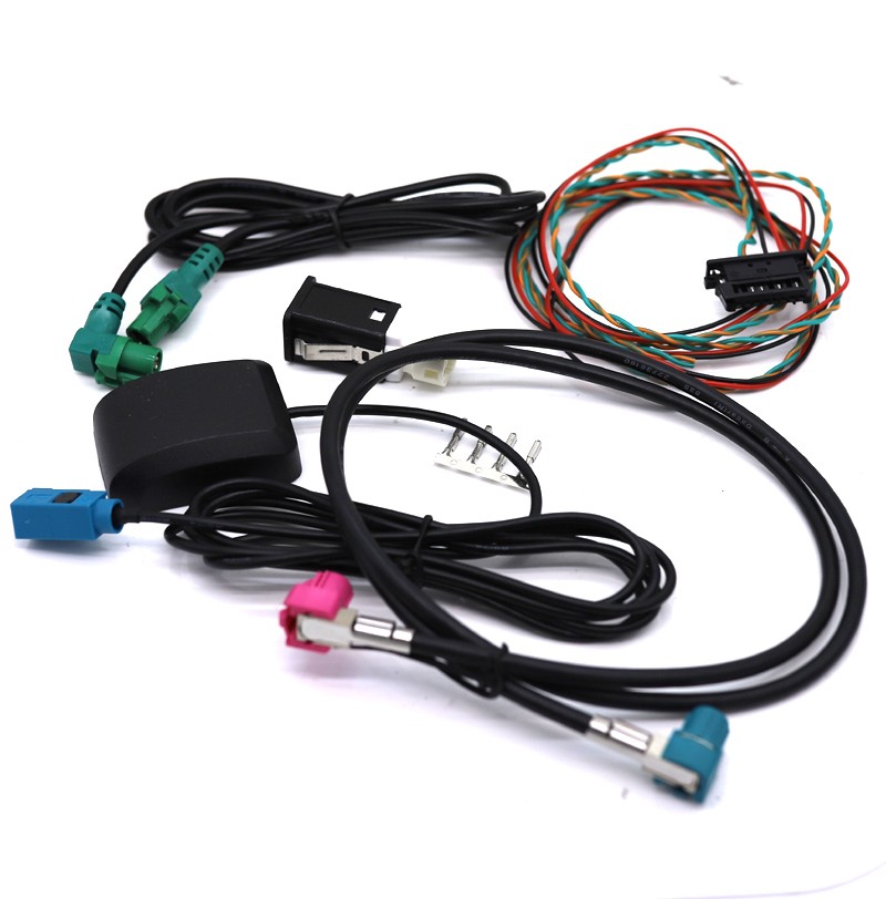 Retrofit CIC Navigation SAT NAV COMBOX cable CID kit For BMW E60 E61 E63 M5 M6 6