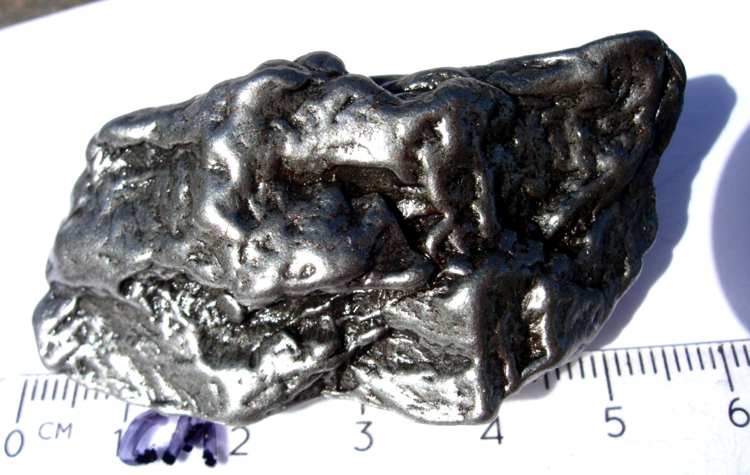 106 grams CAMPO DEL CIELO METEORITE polished with a Certificate of Authenticity