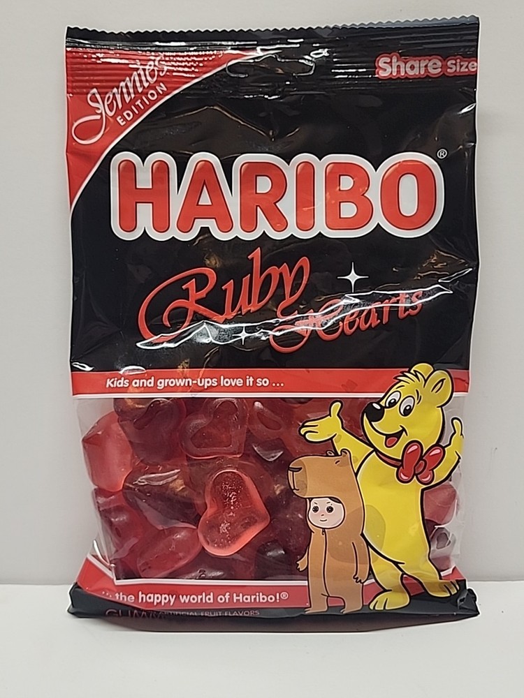 Haribo "Jennie's Edition" Ruby Hearts Gummies 8oz