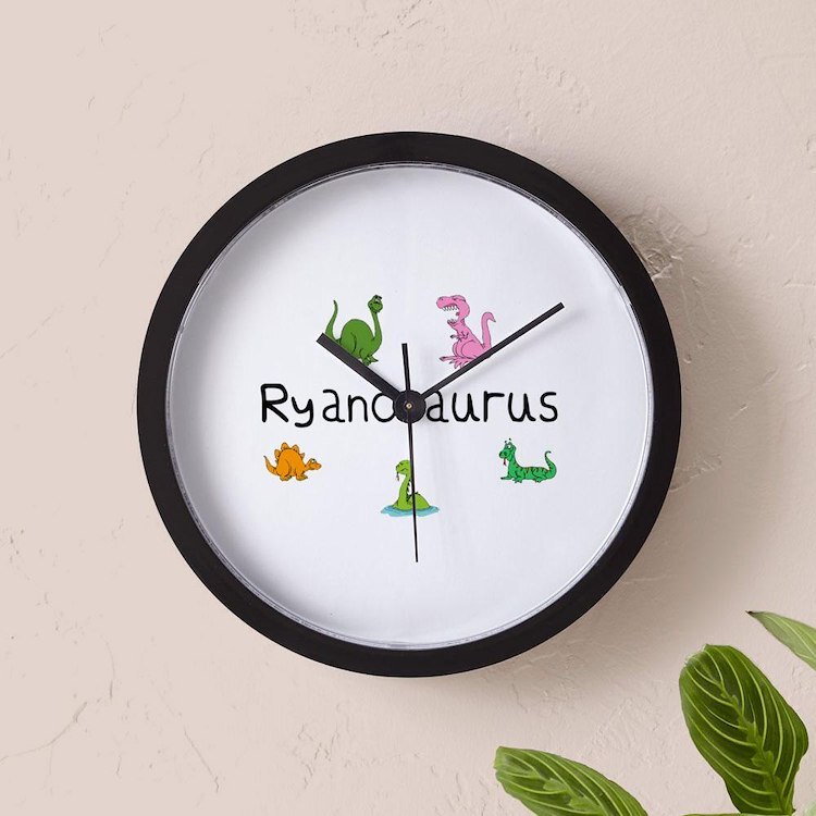 CafePress Ryanosaurus 10" Wall Clock (194963785)