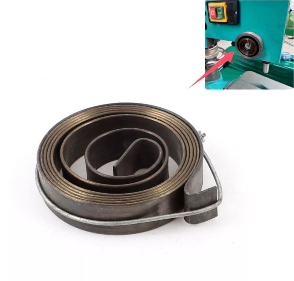 1Set Universal Drill Press Quill Feed Return Coil Spring Assembly