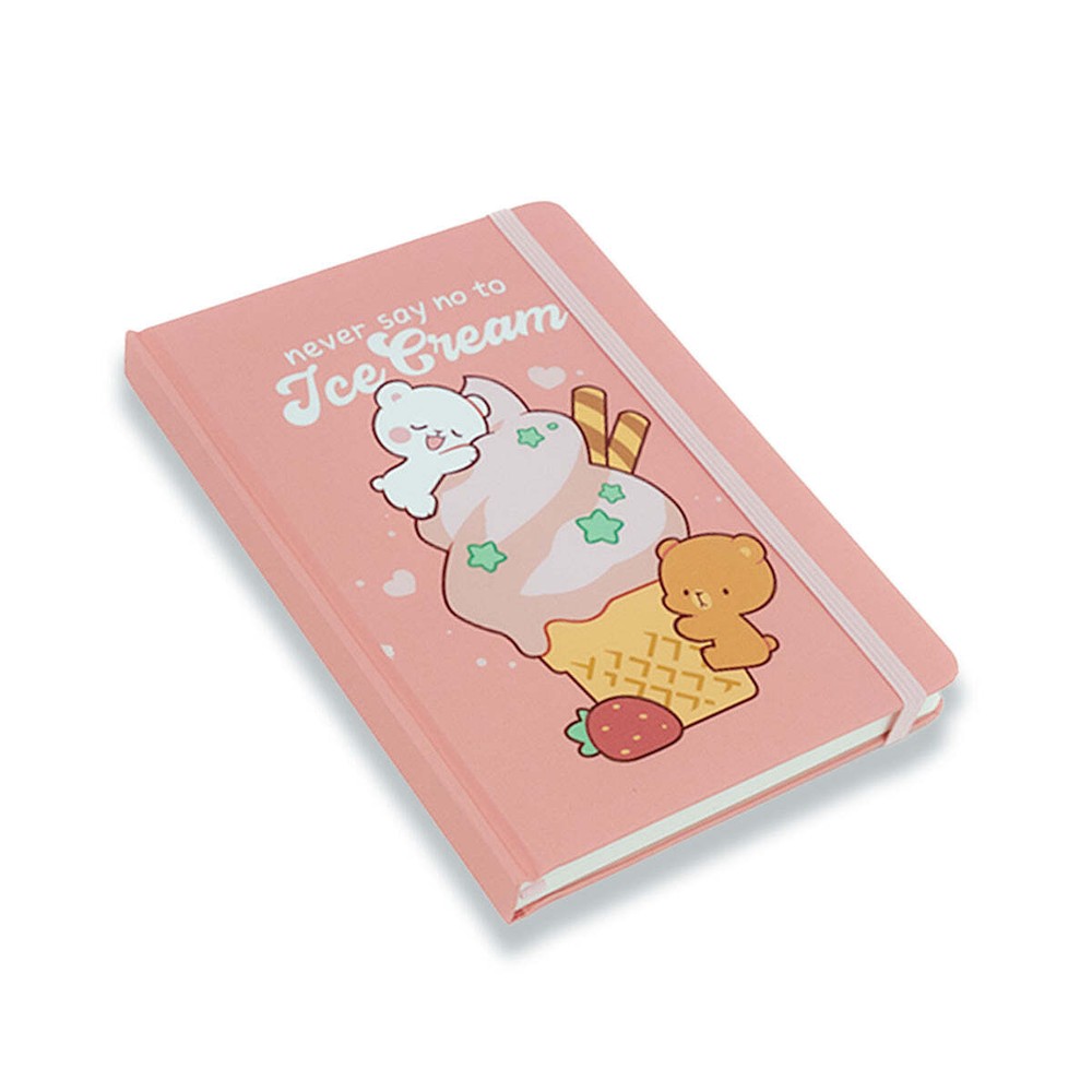 milkmochabear: Ice Cream Dot Grid Notebook