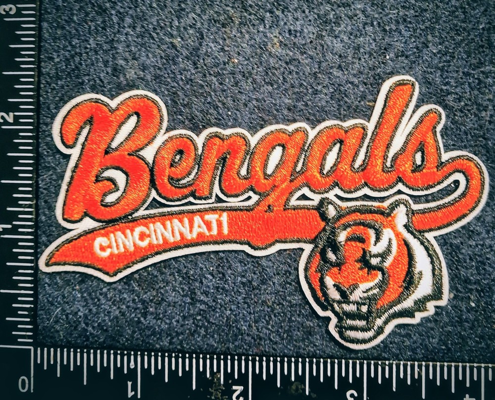 CINCINNATI BENGALS IRON PATCH